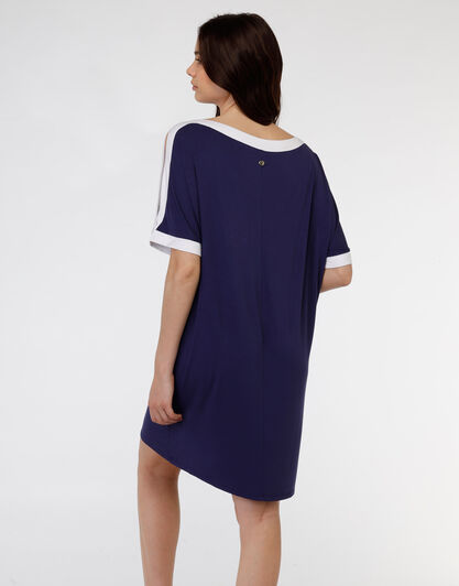 Abito in viscosa, blu navy, , LOVABLE