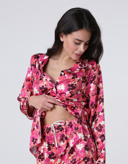 Pantaloncino in Satin, mood floreale, , LOVABLE