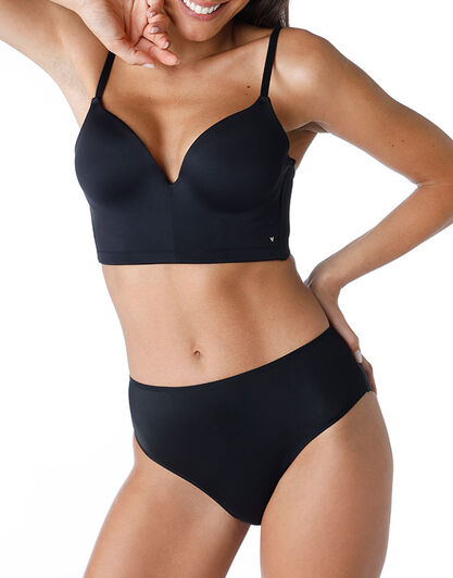 Reggiseno push up invisible, nero,  Reggiseno push up invisible, nero, , LOVABLE