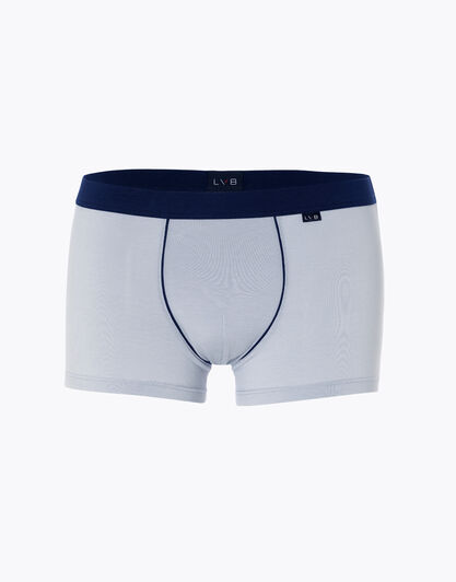 Boxer uomo in cotone modal, grigio e blu, , LOVABLE
