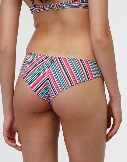 Costume brasiliano con nylon riciclato, righe multicolore, , LOVABLE