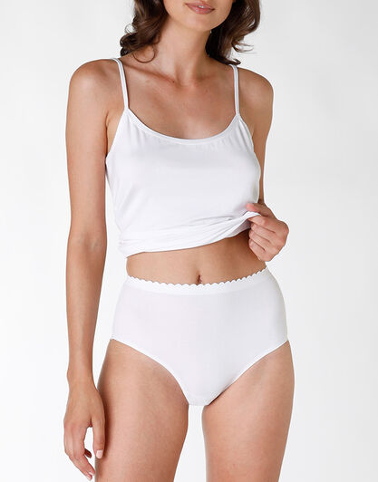 Slip alto invisible softness, bianco, , LOVABLE