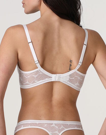 Reggiseno senza Ferretto Bloom Lace in pizzo, bianco, , LOVABLE