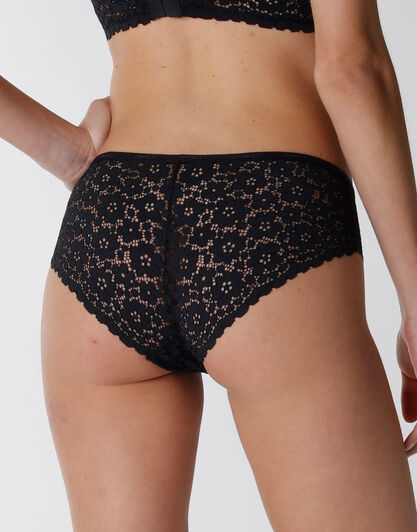 Culotte in pizzo elastico, nero, , LOVABLE