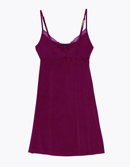 Sottoveste in Modal, bordeaux, , LOVABLE