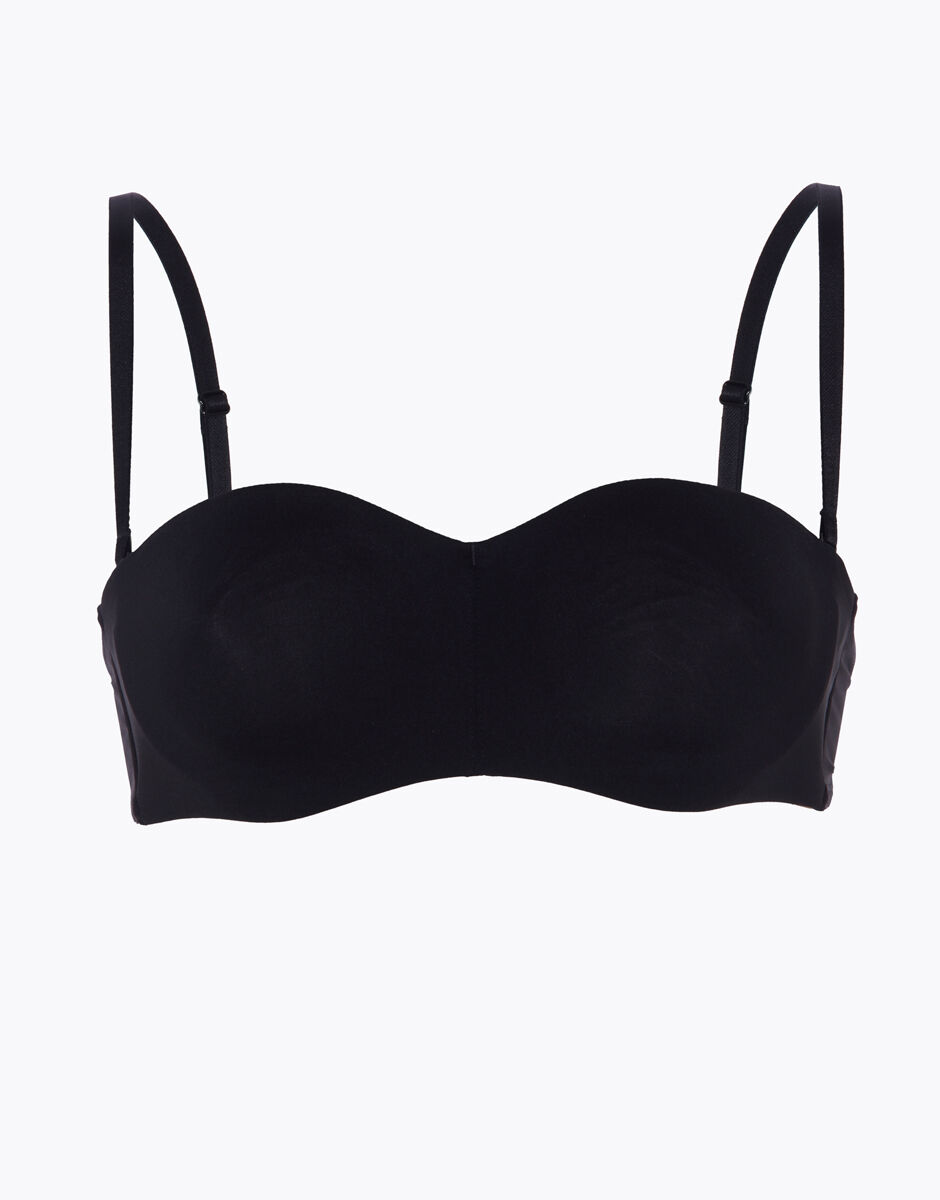 Reggiseno a fascia con spalline cheap