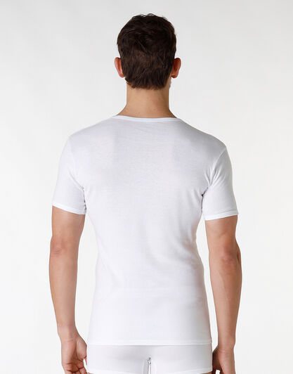 T-shirt girocollo Classic Cotton 100% cotone, bianco, , LOVABLE