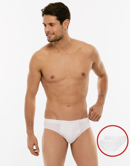 Slip bipack 100% cotone Pure Cotton, bianco, , LOVABLE
