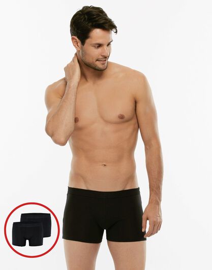 Boxer Bipack Cotton Stretch In cotone elasticizzato, nero, , LOVABLE