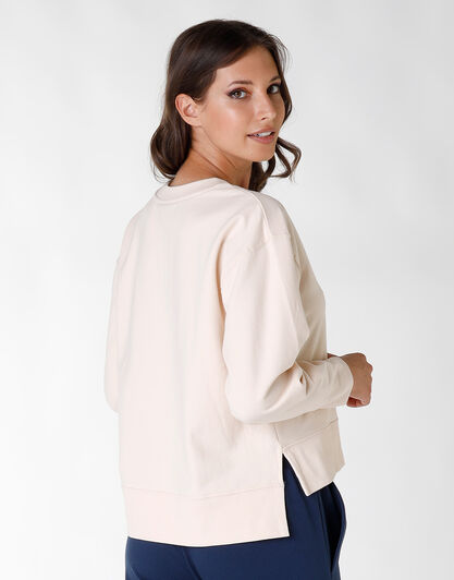 Nur Die – Felpa in cotone Relax&Go, beige, , LOVABLE