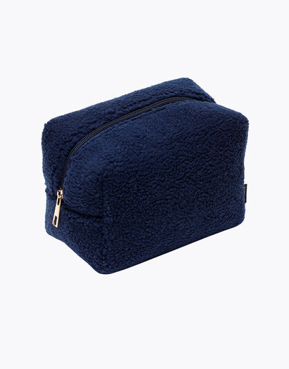 Pochette trousse in pelliccetta, blu, , LOVABLE