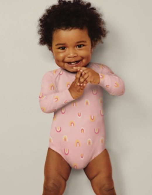 Lovable Baby Cotone Bio Tutina Neonato Bimba 0-24