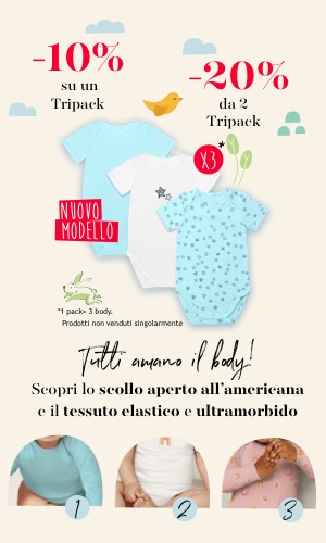 -10% sulla prima tutina, -20% con due e più tutine