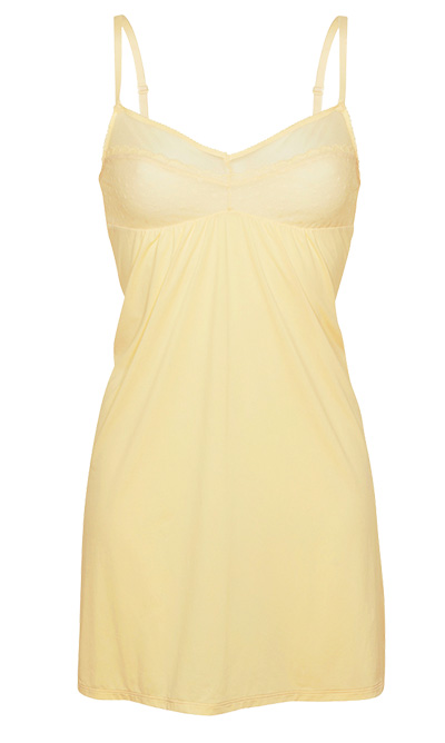 sottoveste yellow tulle